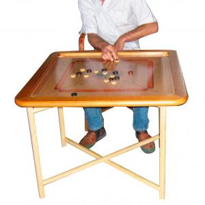 Pietement pour carrom assis