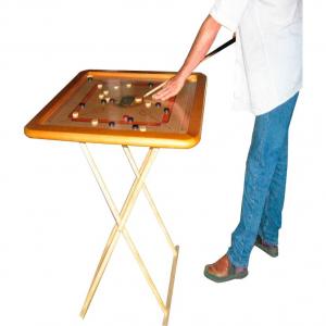 Pietement carambole et carrom