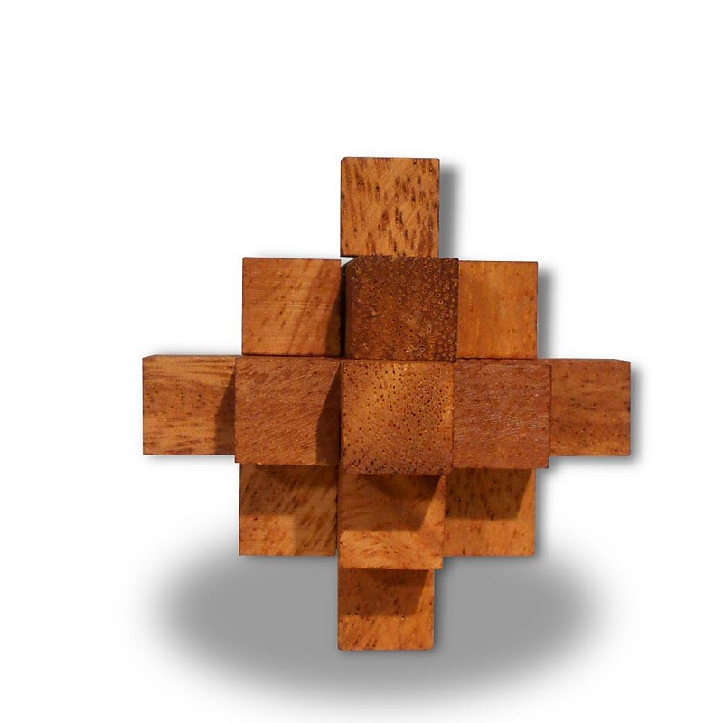 Casse-tête puzzle Etoile en bois - Artisans du monde